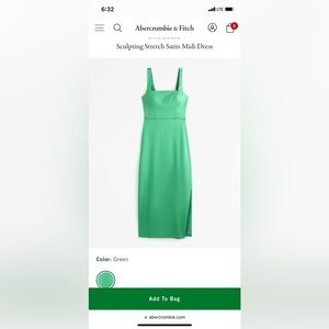 Sculpting Stretch Midi Dress NWT